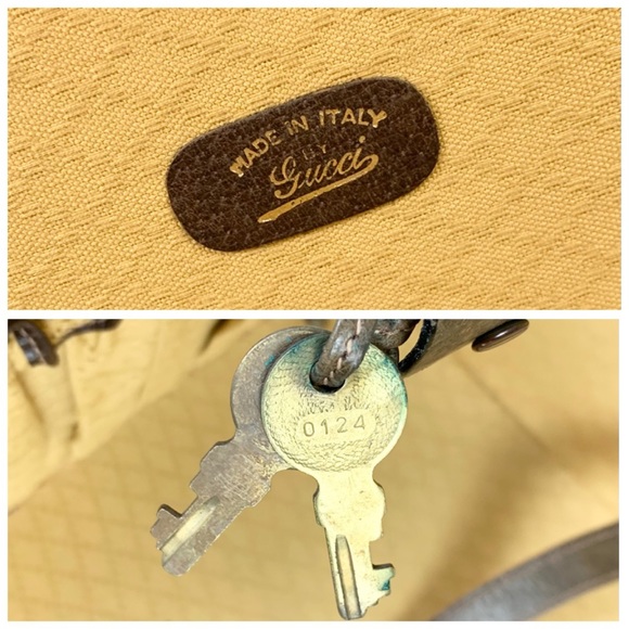 GUCCI 1960s Vintage Trunk Suitcase - Picture 13 of 16